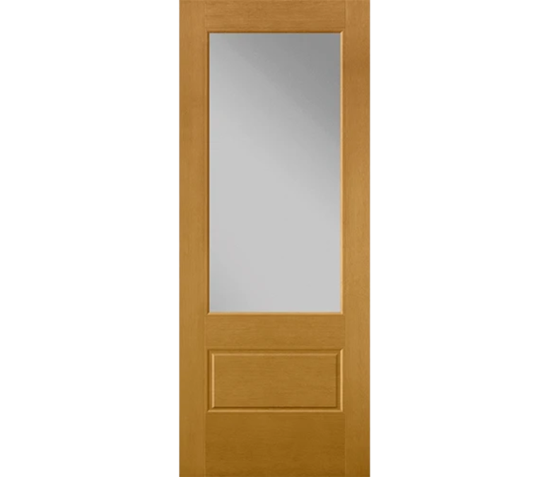 Corpus Christi 3 Quaters Light Fiberglass Entry Door