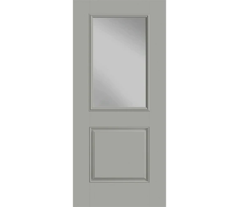 Corpus Christi Half Light 1 Panel Fiberglass Entry Door